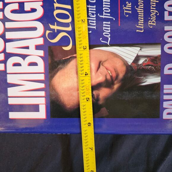 The Rush Limbaugh Story by Paul D. Colford Talent on Loan From God Hard Cover - Picture 11 of 11